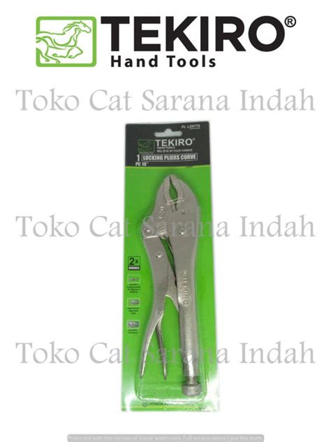 Tang Buaya Lurus Tekiro Locking Pliers Straight Inch Lazada Indonesia