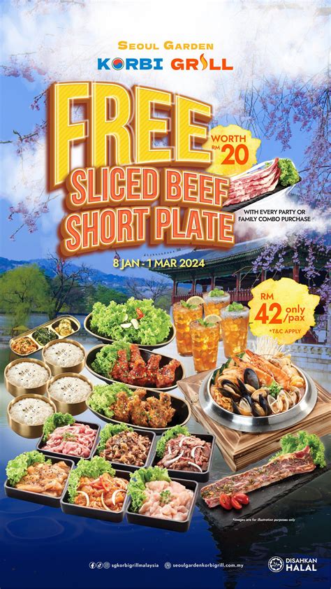 Promotions Seoul Garden Korbi Grill