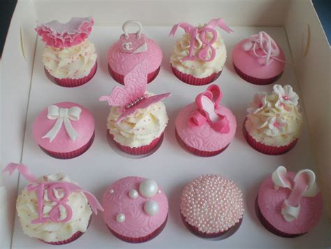 Sugar Siren Cakes Mackay 18th Birthday Girly Cupcakes