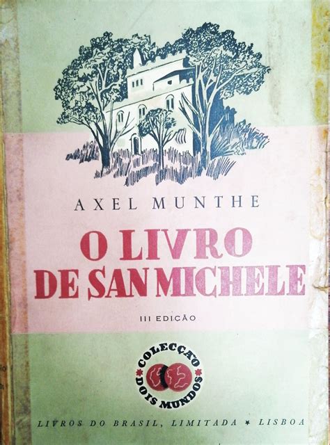 O Livro De Saint Michele De Axel Munthe Benfica Olx Portugal