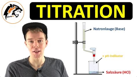 TITRATION Säure Base Titration Chemie Tutorial YouTube