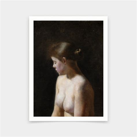 Vilhelm Hammershoi Nude Female Model Art Prints Vintage Art