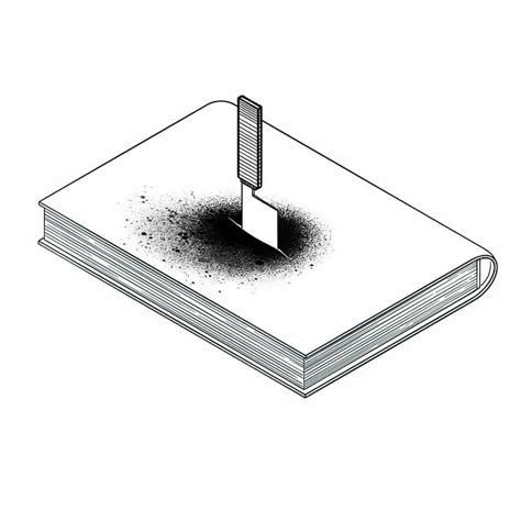 Download Book Murder Knife Royalty Free Stock Illustration Image
