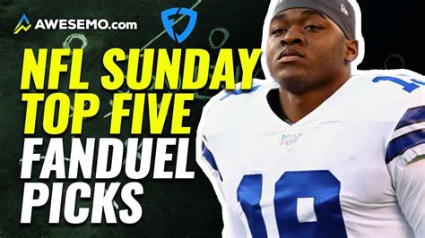 Fanduel Nfl Dfs Picks Top 5 Sunday Nfl Wild Card Playoffs Daily