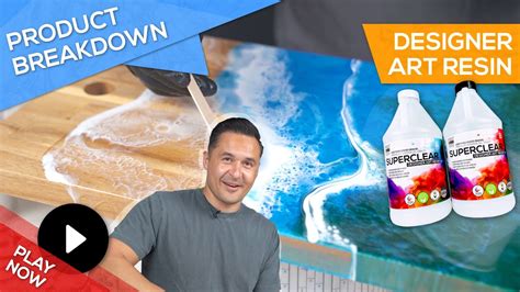 Product Breakdown Superclear Designer Art Resin Youtube