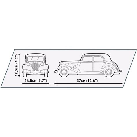 Citroen Traction Avant 11cv 1938 Executive Edition Cobi 24336