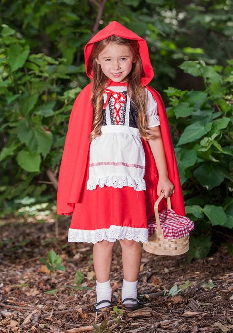 Deluxe Child Little Red Riding Hood Costume