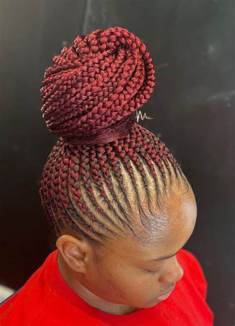 20 Burgundy Braids Hairstyles Braid Hairstyles