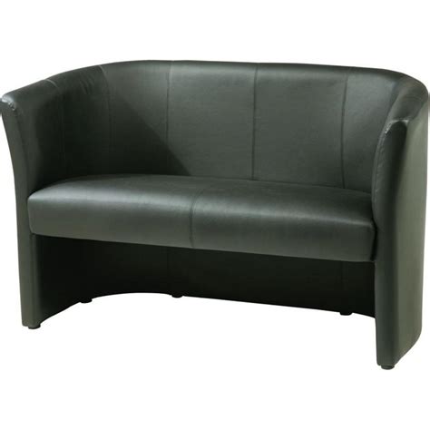 Club 2 Pers Sofa Sort Zederkof