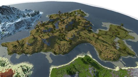 4 themed island [Download] Minecraft Map