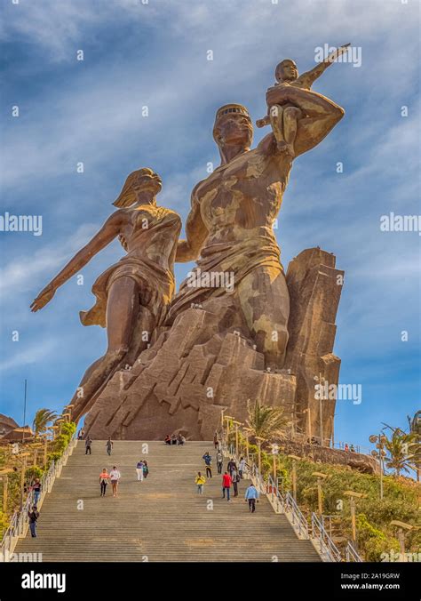 Monument De La Renaissance Africaine Banque De Photographies Et D