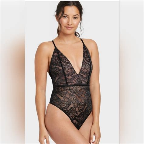 Auden Other Auden Intimates Lingerie Thong Nightie Lace Sheer Sexy