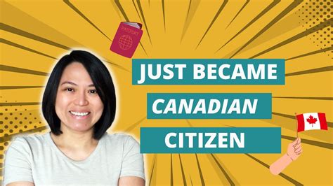 My Canadian Citizenship Journey Youtube