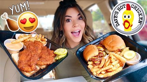 My St Daves Hot Chicken Mukbang Youtube