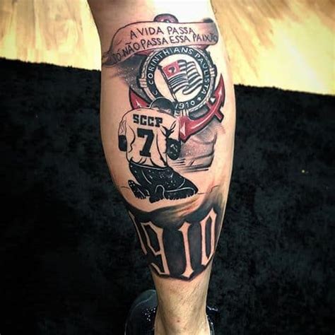 Tatuagem do Corinthians 70 Ideias para tatuar seu time do coração