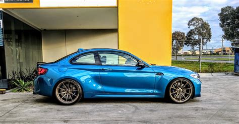 Bmw M F Blue Vorsteiner V Ff Wheel Front