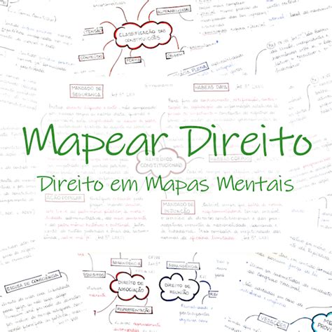 Mapear Direito Direito Em Mapas Mentais CUCA CURSOS SOLUCOES DI