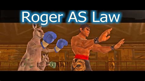 Roger Jr With Marshall Law Moves Gameplay Tekken 6 Requested YouTube