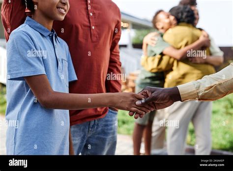 Child Shaking Hands Hi Res Stock Photography And Images Alamy