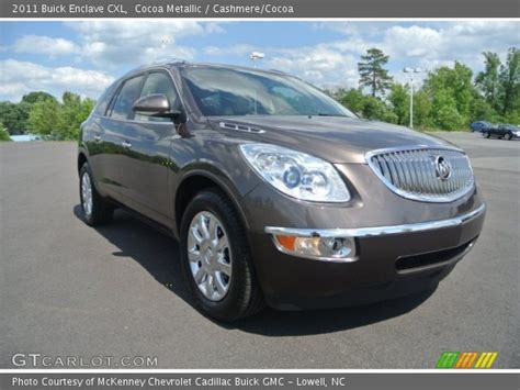 Cocoa Metallic Buick Enclave Cxl Cashmere Cocoa Interior