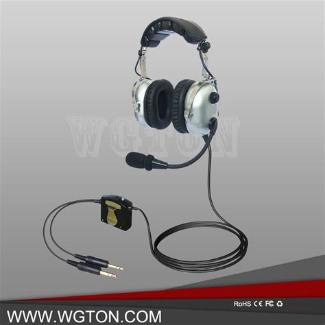 Anr Noise Cancelling Headset Pilot Aviation Headset For General Aircraft For Helicopter