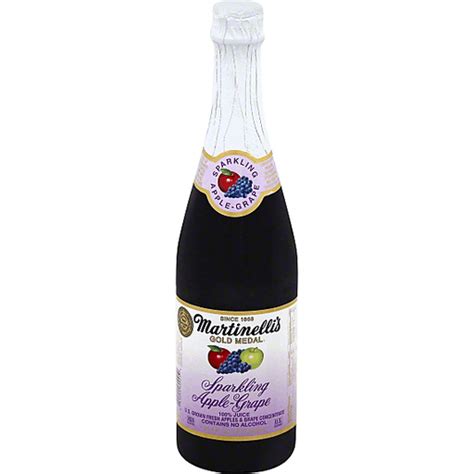 Martinelli's Sparkling Juice - Apple and Grape - 25.4 Fl oz ...