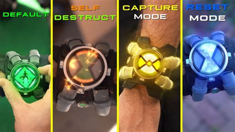 Ben 10 All Omnitrix Modes In Real Life Youtube