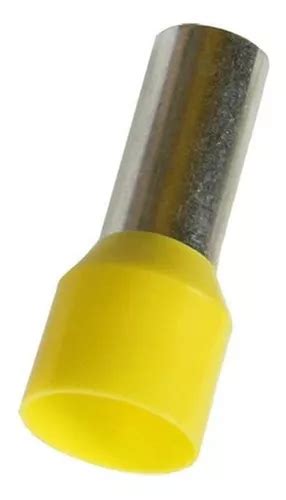 Kit Un Terminal Tubular Ilh S Mm Pr Isolado Amarelo Mercadolivre