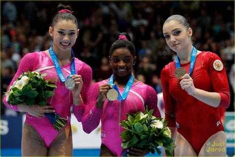 Full Sized Photo Of Mckayla Maroney Kyla Ross Antwerp Championships 33