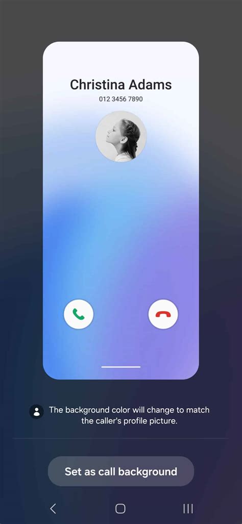 How To Customize The Call Background On Your Galaxy Phone