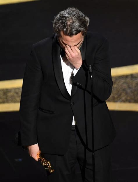 Jokers Joaquin Phoenix Gives A Powerful And Emotional Oscar Winning Speech