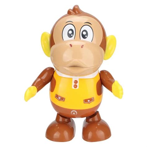 Electric Dancing Monkey Pet Robot Toy Baby Kids Light Music Cartoon