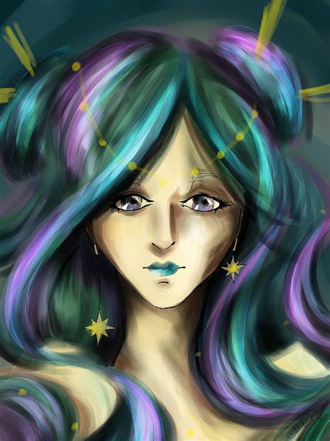 Celestia Human Digital Art By Sarah Bavar Fine Art America