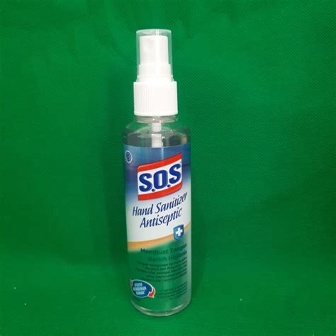 Jual Sos Hand Sanitizier Antiseptic Spray 100ml Sabun Cuci Tangan Tanpa