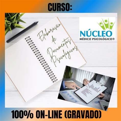 ELABORAÇÃO DE DOCUMENTOS PSICOLÓGICOS 12h Curso EAD 100 GRAVADO