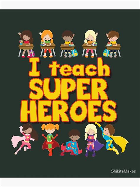 I Teach Super Heroes Comic Book Hero Teacher Teacher Appreciation