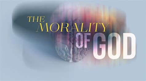 The Morality Of God Sunday Pm Sept 17 2023 Youtube