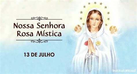 Imagem De Nossa Senhora Da Rosa Mistica