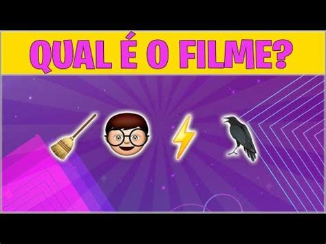 Adivinha O Nome Do Filme Pelos EMOJIS Descubra O Filme EMOJIS Em