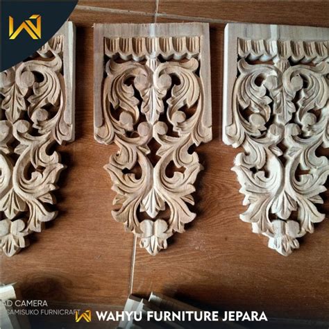 Jual Ukiran Tempel Soko Joglo Limasan Furniture Jepara Shopee Indonesia