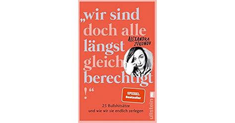 Wir Sind Doch Alle L Ngst Gleichberechtigt By Alexandra Zykunov