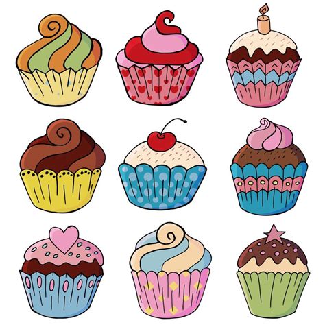 Cupcakes Dibujos