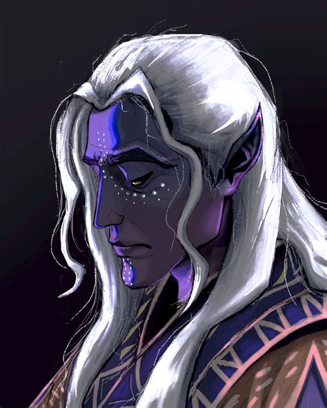 [art][oc] Drow Character R Dnd