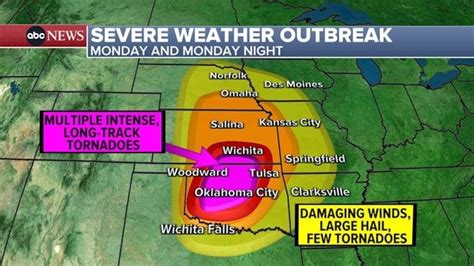 Tornado forecast: NOAA issues rare 'high risk' alert for intense, long ...