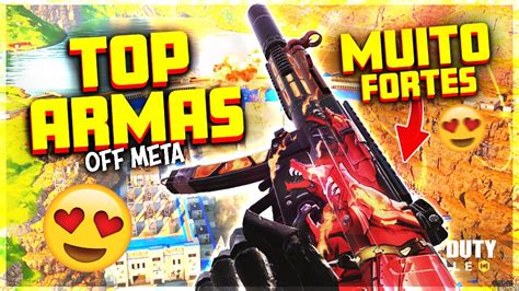 SAIU As MELHORES ARMAS E CLASSES FORTES Do COD MOBILE OFF META