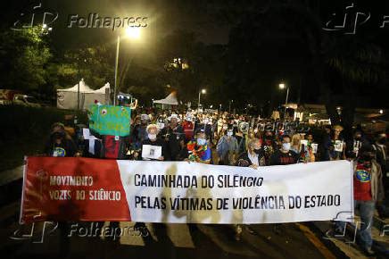 Folhapress Fotos Caminhada do silêncio em SP