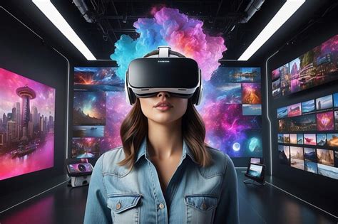 Premium Photo Virtual Reality Brand Experience