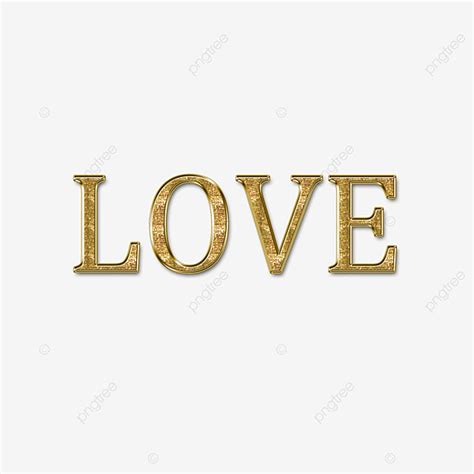 Love Text 3d Images Gold Love Text Luster 3d Word Art Sheet Metal