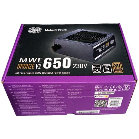 Cooler Master MWE 650 Bronze V2 Shopee Philippines