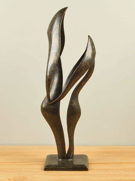 Bronzen Beeld Abstract Duo 45 Cm Beeldenmarkt